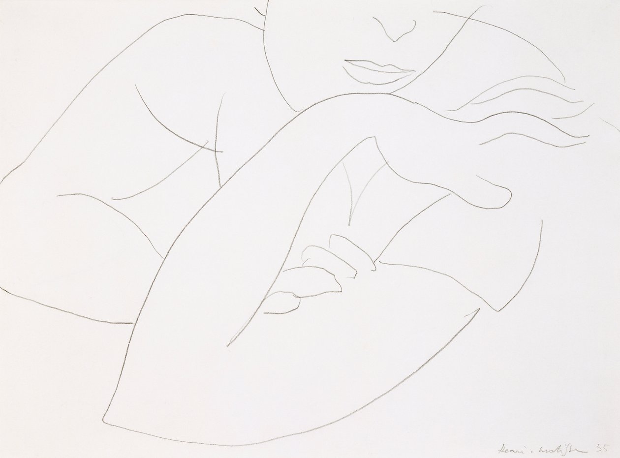 Mulher com os braços cruzados de Henri Matisse