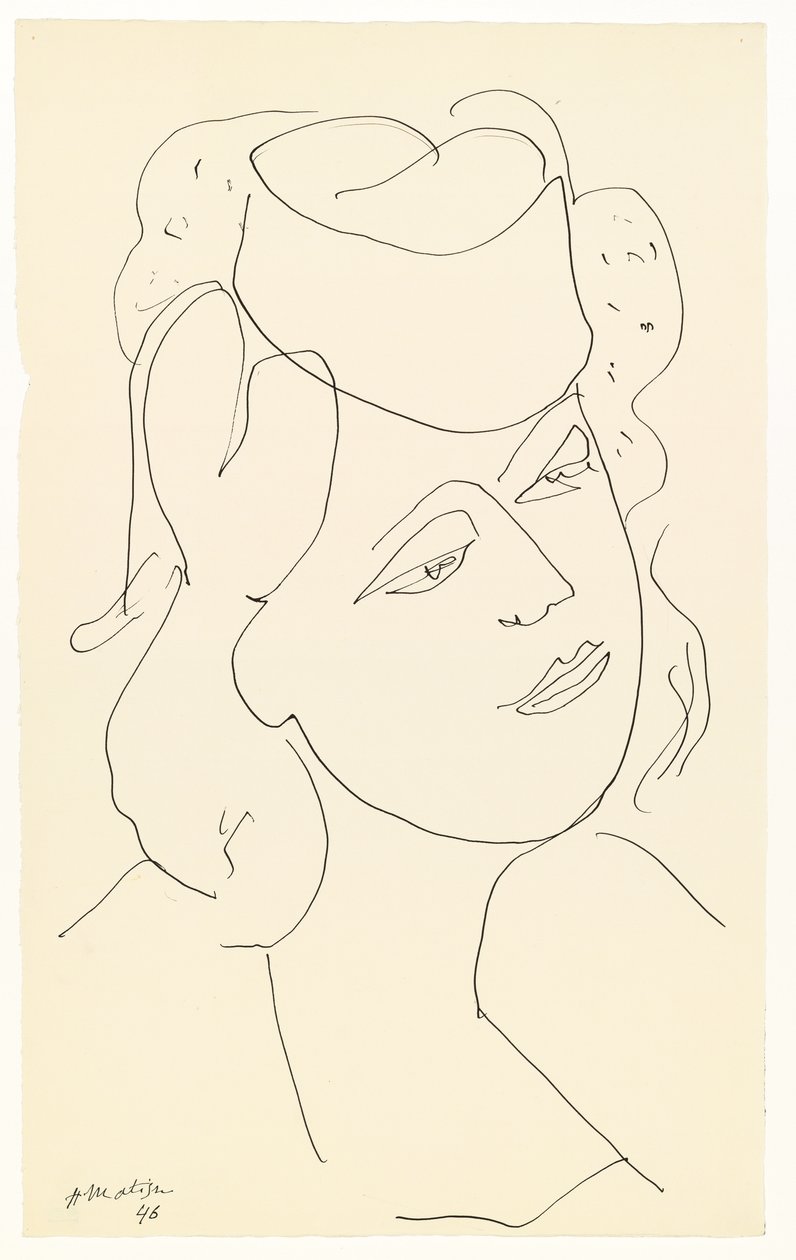 Mulher com chapéu de Henri Matisse