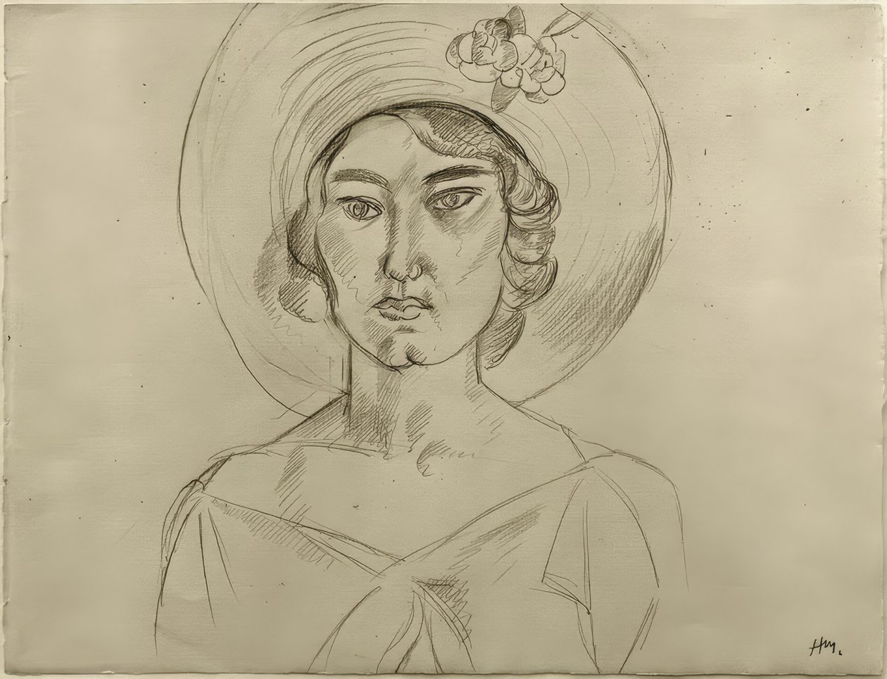 Mulher com chapéu de Henri Matisse