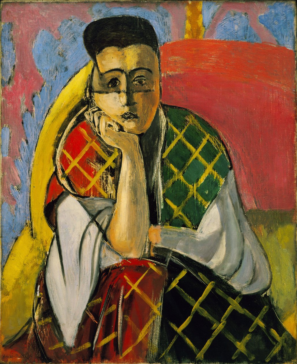 Mulher com um véu de Henri Matisse