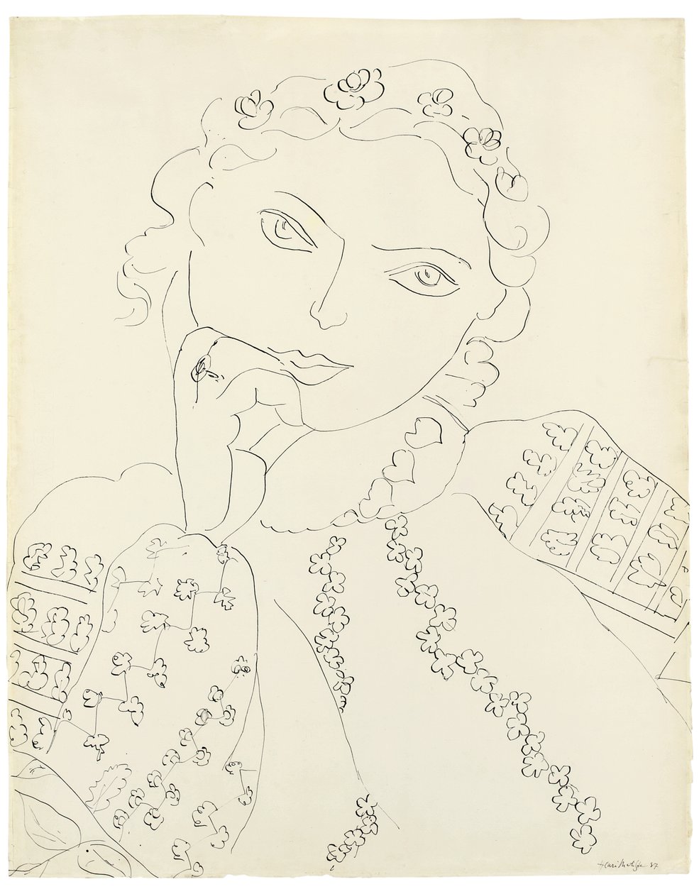Jovem rapariga de Henri Matisse
