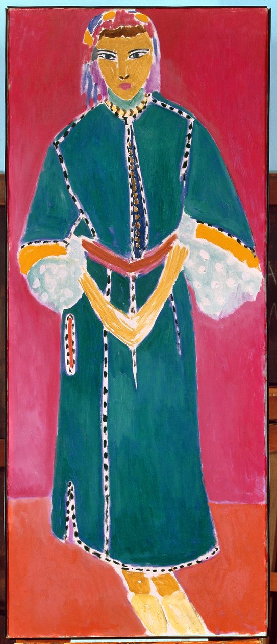Zorah em pé (mulher marroquina) de Henri Matisse