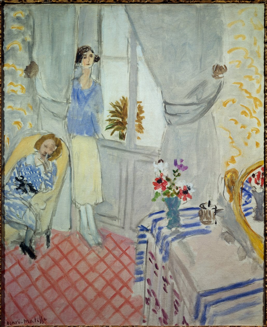 le boudoir 1921 (óleo sobre tela) de Henri Matisse