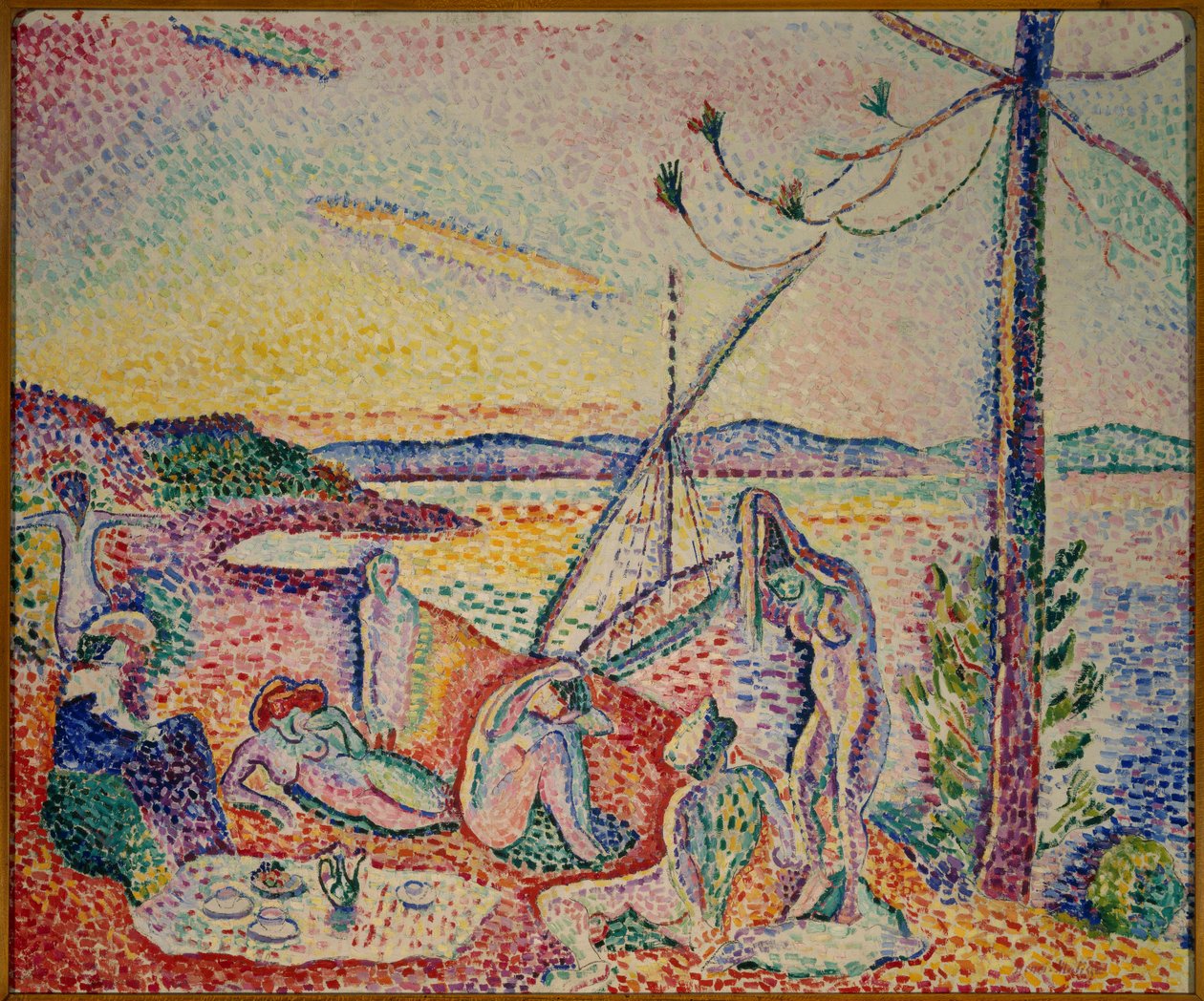 luxe calme et volupte 1904 (óleo sobre tela) de Henri Matisse