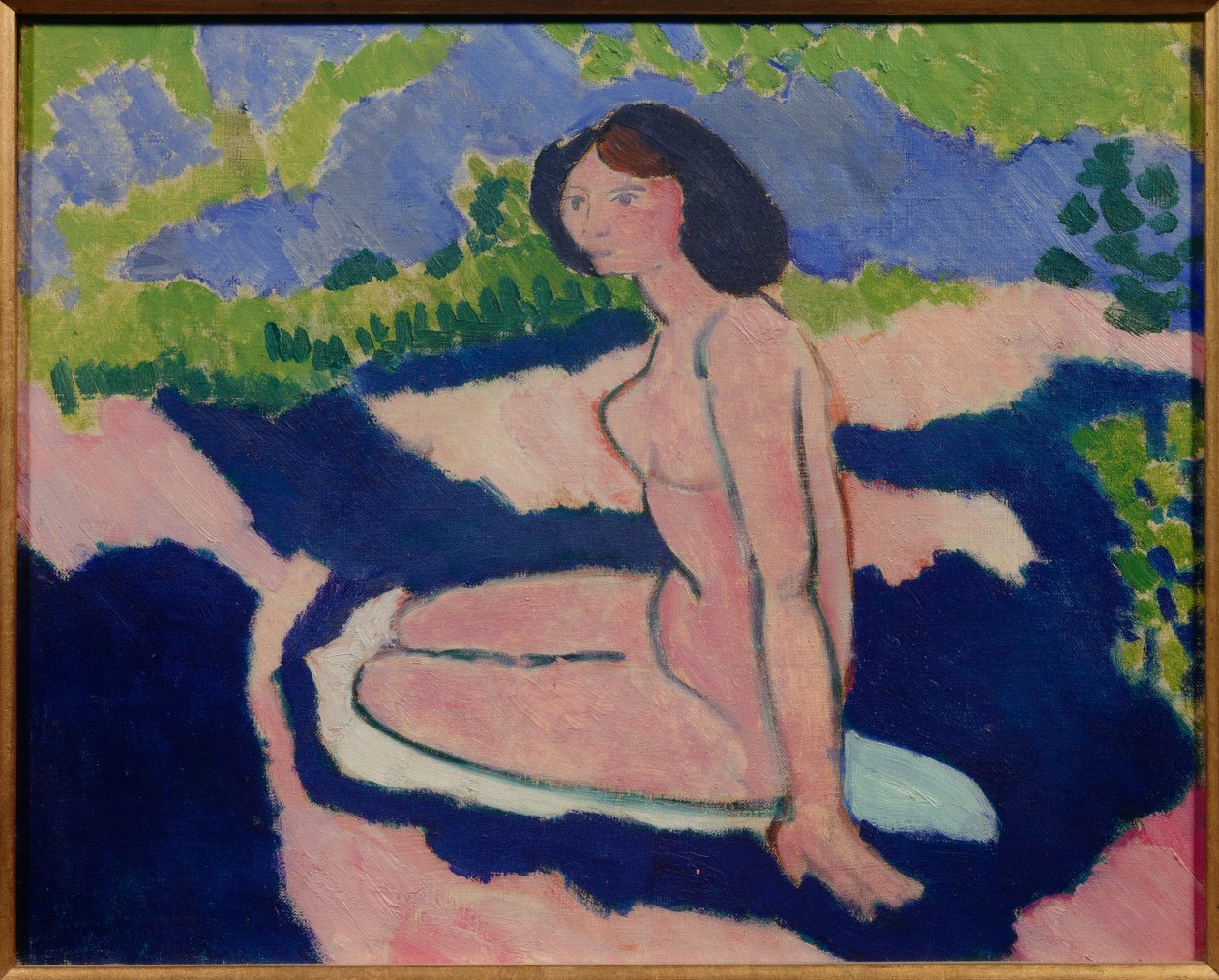 nu rose 1909 (óleo sobre tela) de Henri Matisse