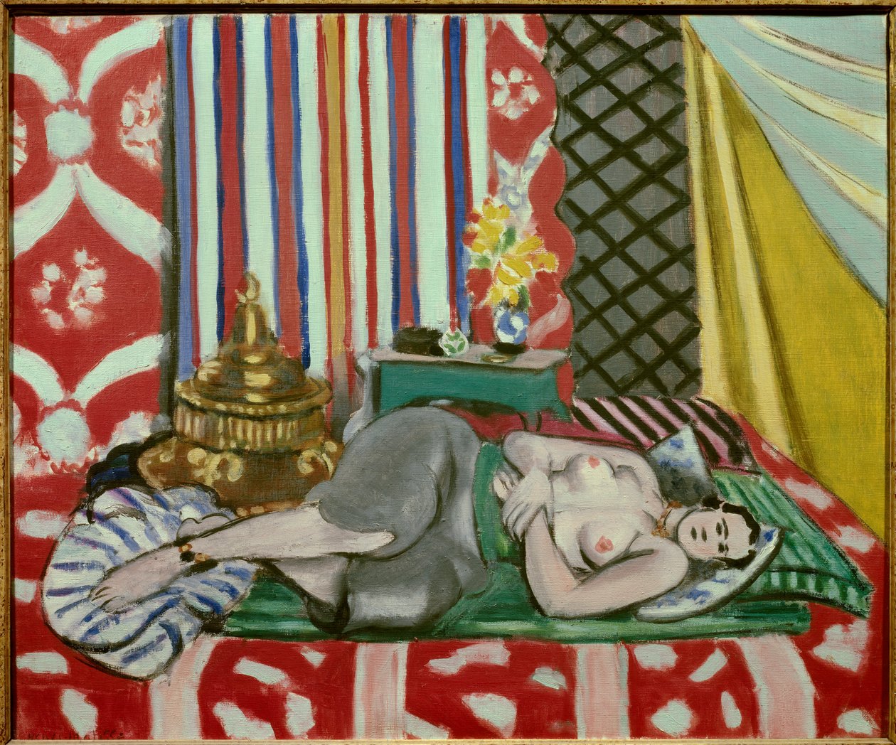 odalisca a la culotte grise 1925 (óleo sobre tela) de Henri Matisse