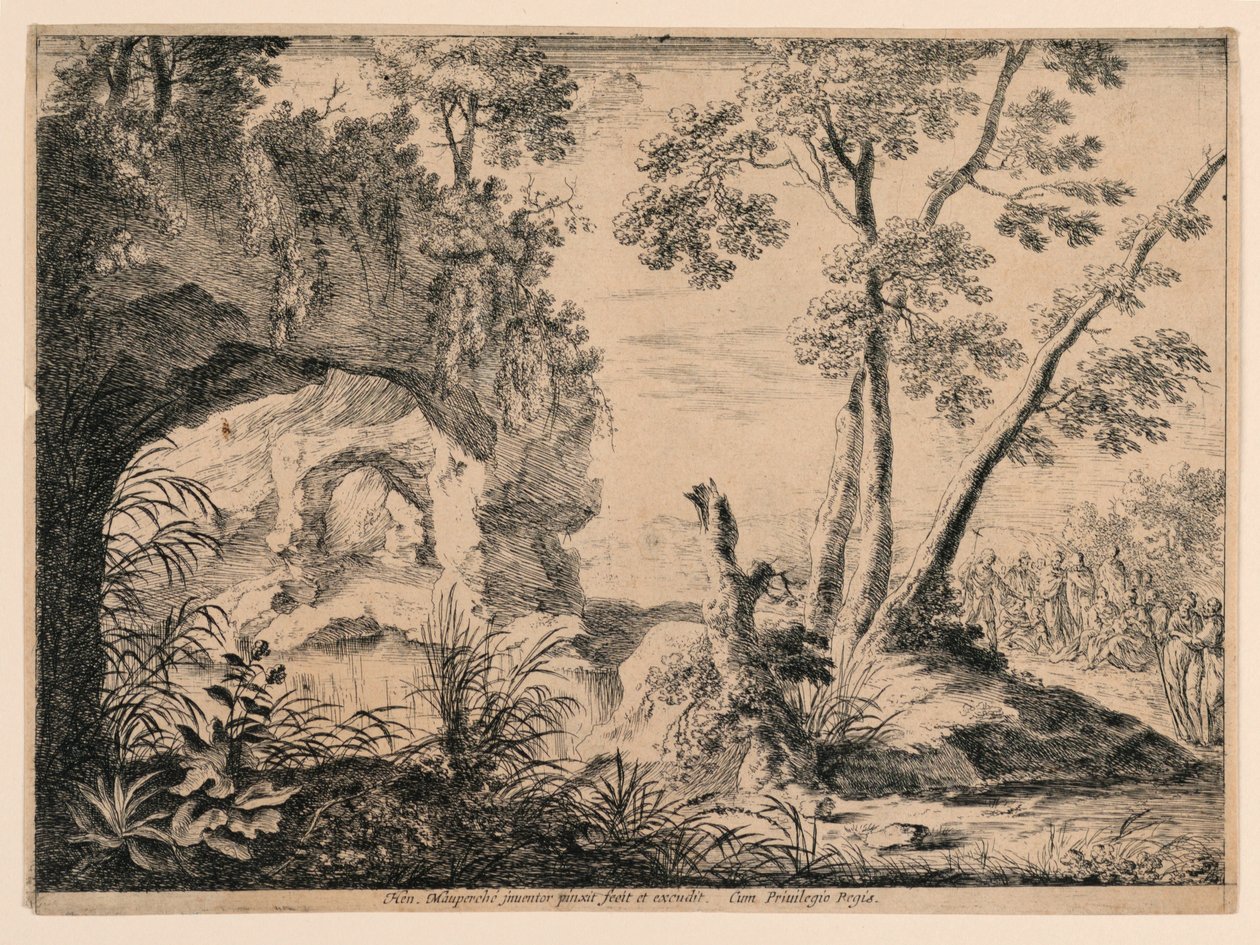 João Batista pregando no deserto de Henri Mauperche