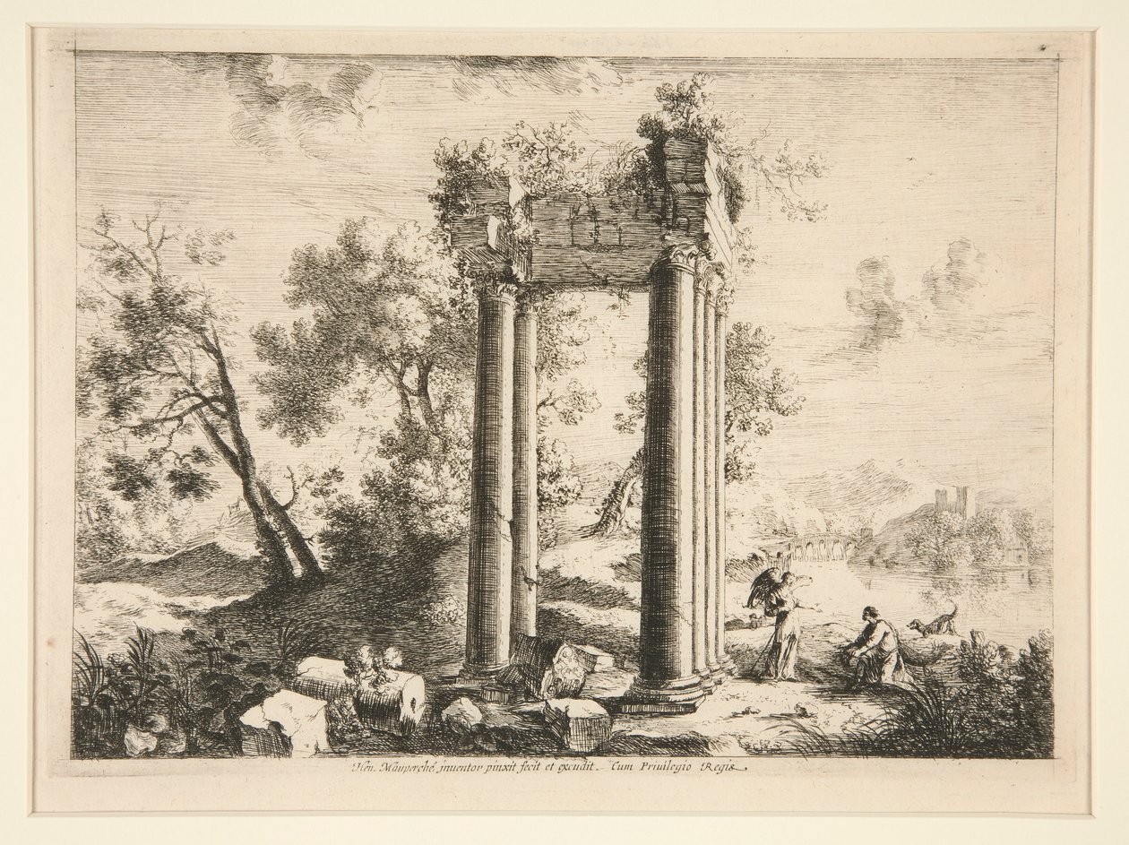 Paisagem com Tobias e o Anjo de Henri Mauperche