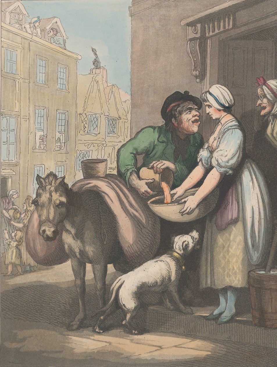 Gritos de Londres, No. 4: Do You Want Any Brickdust, 20 de fevereiro de 1799. de Henri Merke