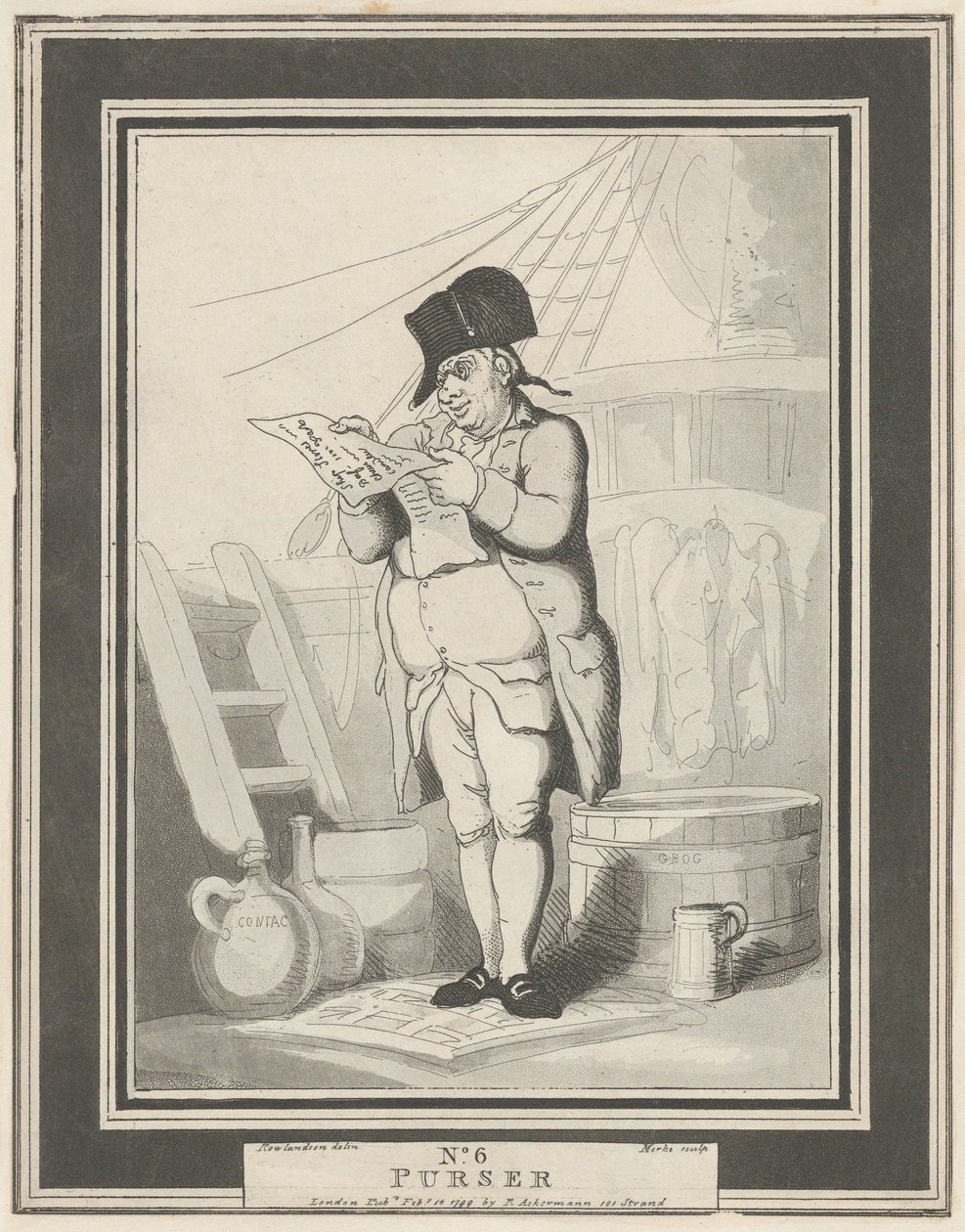 Nº 6: Purser, 15 de fevereiro de 1799. de Henri Merke
