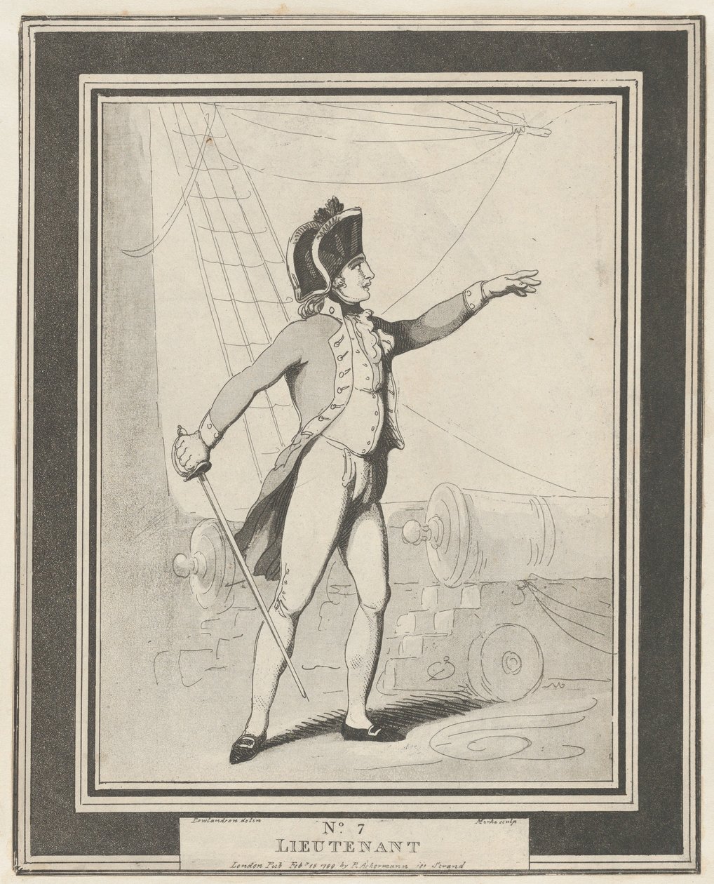 Nº 7: Tenente, 15 de fevereiro de 1799. de Henri Merke