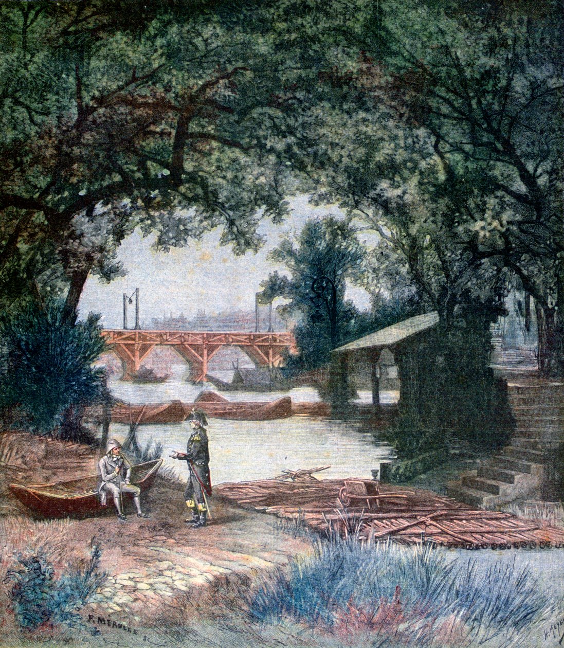 Ato um de Thermidor, de Victorien Sardou, 1891 de Henri Meyer
