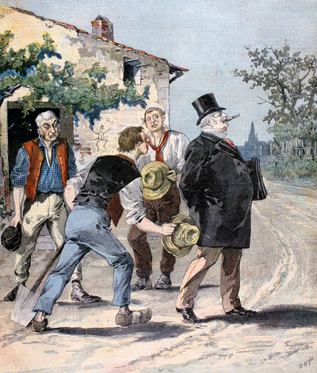 Após a eleição, 1893 de Henri Meyer