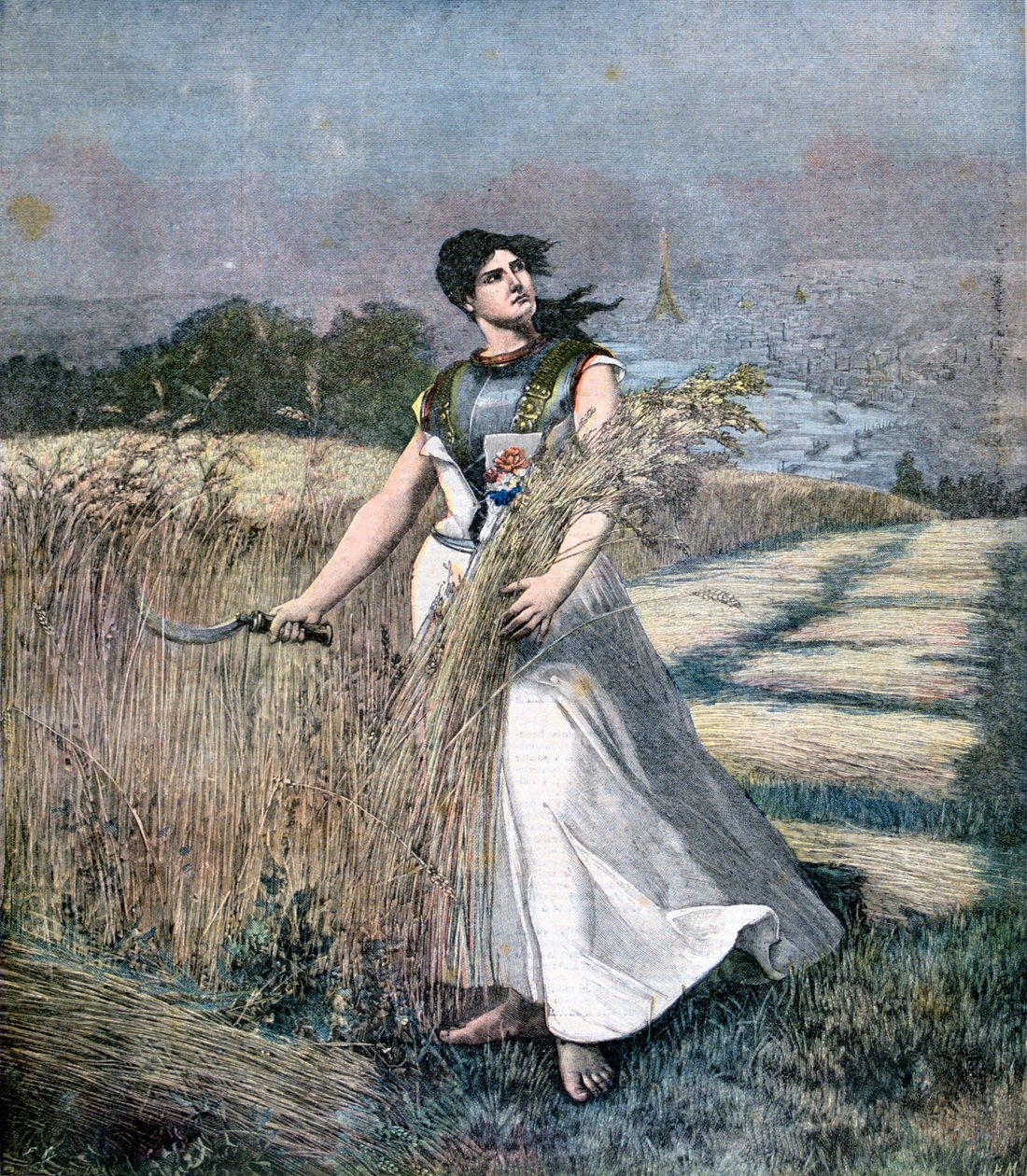 Alegoria da França, 1891 de Henri Meyer