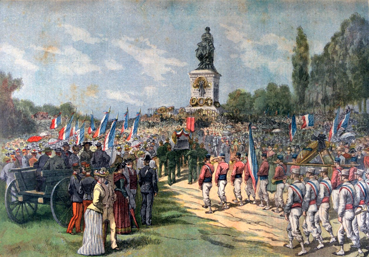 Aniversário da Batalha de Marte-la-Tour, 16 de agosto de 1870, 1892 de Henri Meyer