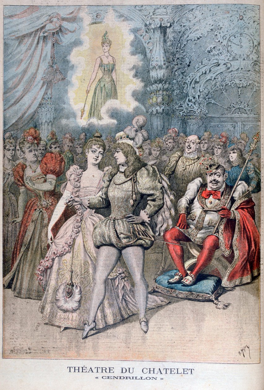 Cinderela Cinderela, Théâtre du Châtelet, Paris, 1895 de Henri Meyer