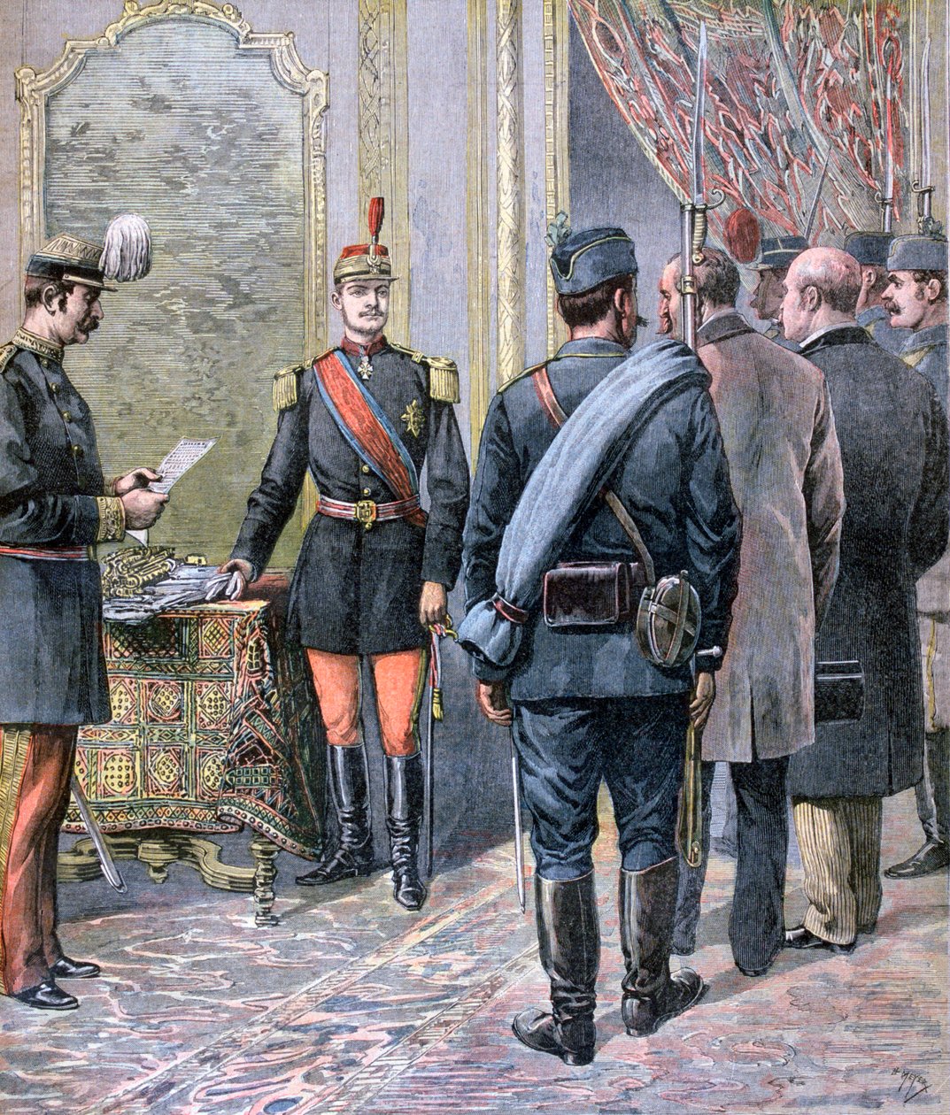 Golpe detat na Sérvia, 1893 de Henri Meyer