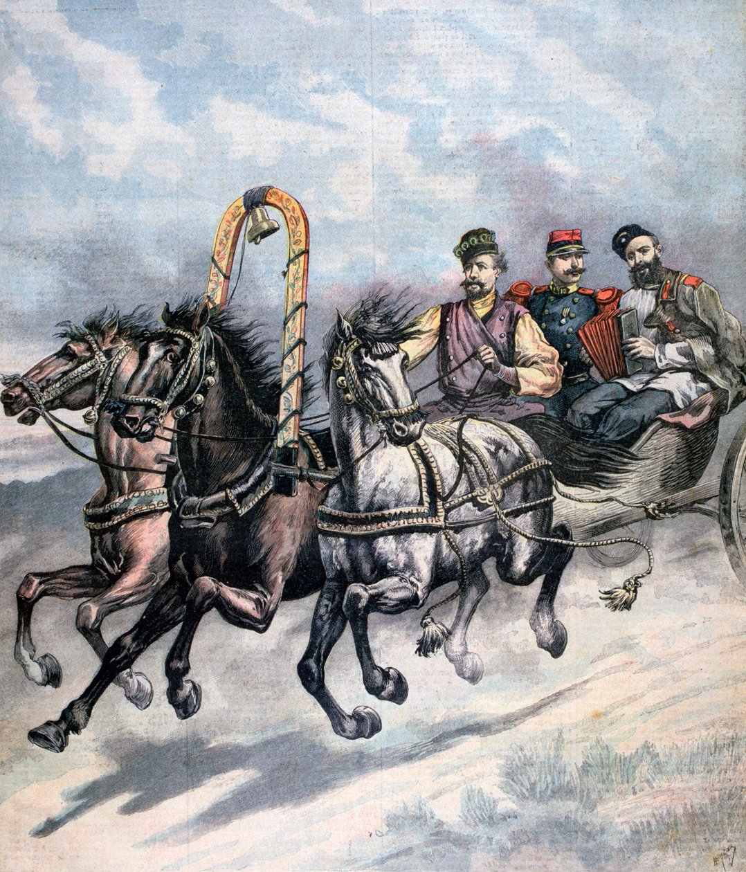 Aliança Franco-Russa, 1893 de Henri Meyer