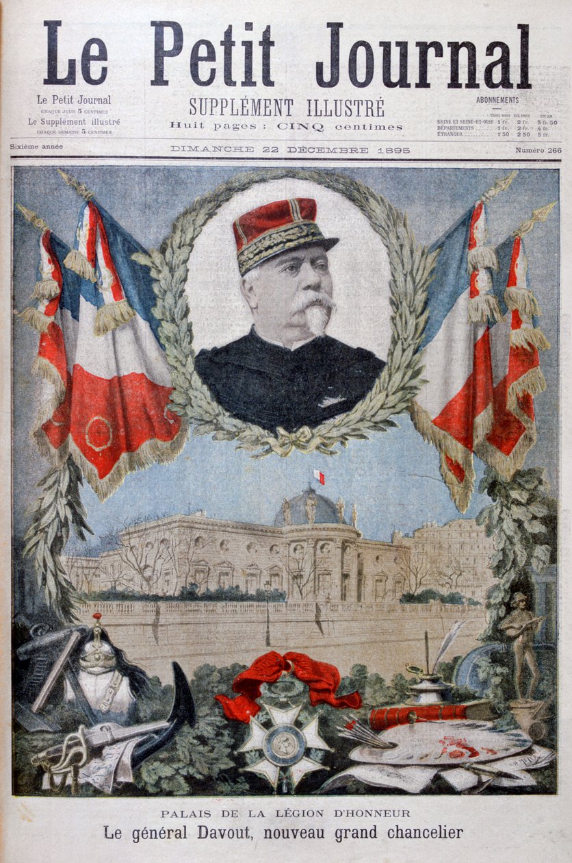 General Davout, Grande Chanceler da Legião dHonneur, 1895 de Henri Meyer