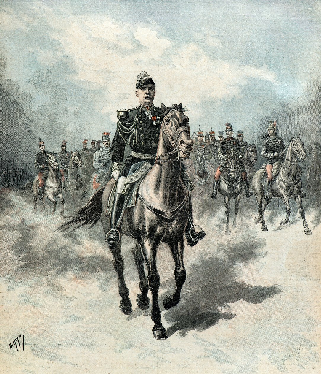 Entrada do General de França em Lille de Henri Meyer