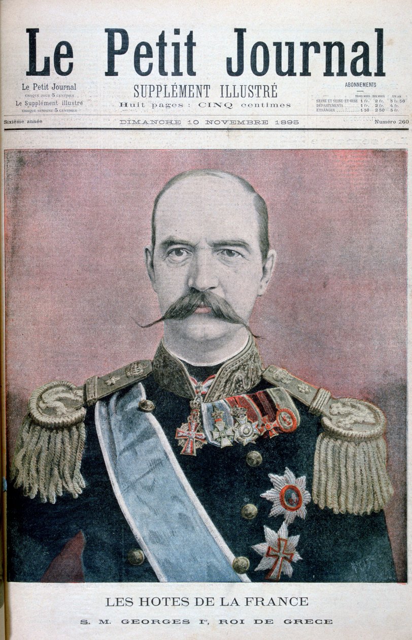 George I da Grécia, 1895 de Henri Meyer