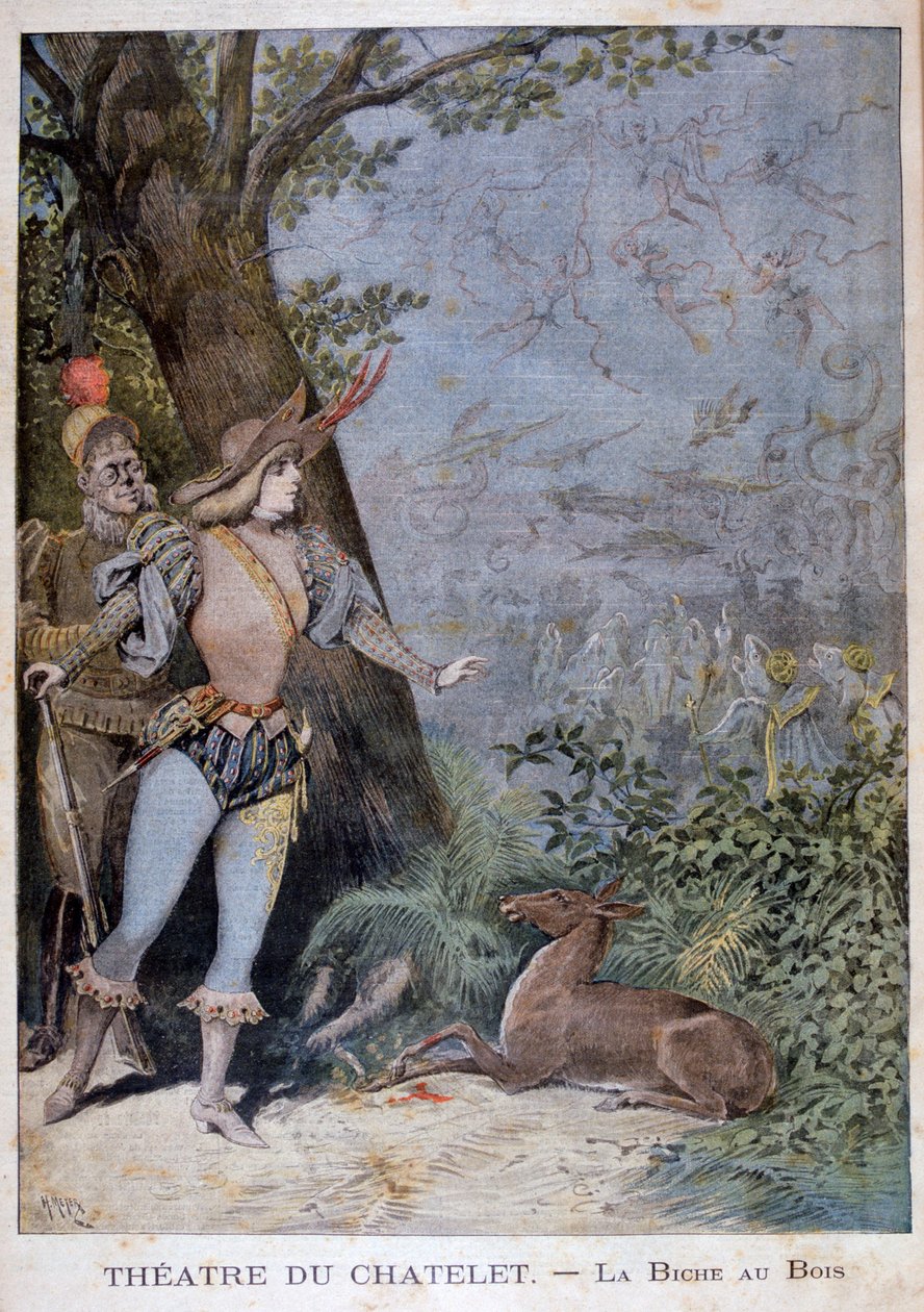 La Biche au Bois, Teatro Châtelet, Paris, 1896 de Henri Meyer