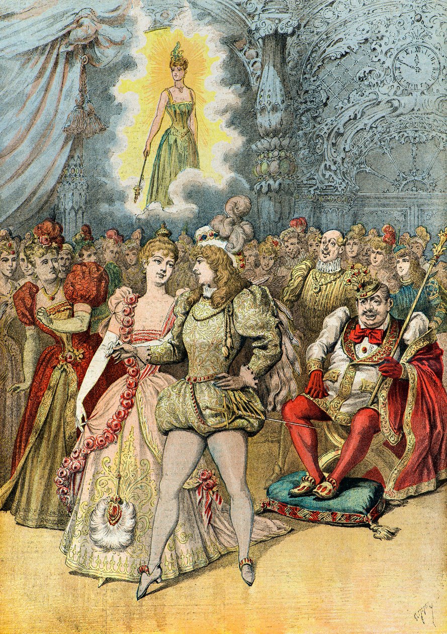 O grupo do teatro do Chatelet de Henri Meyer
