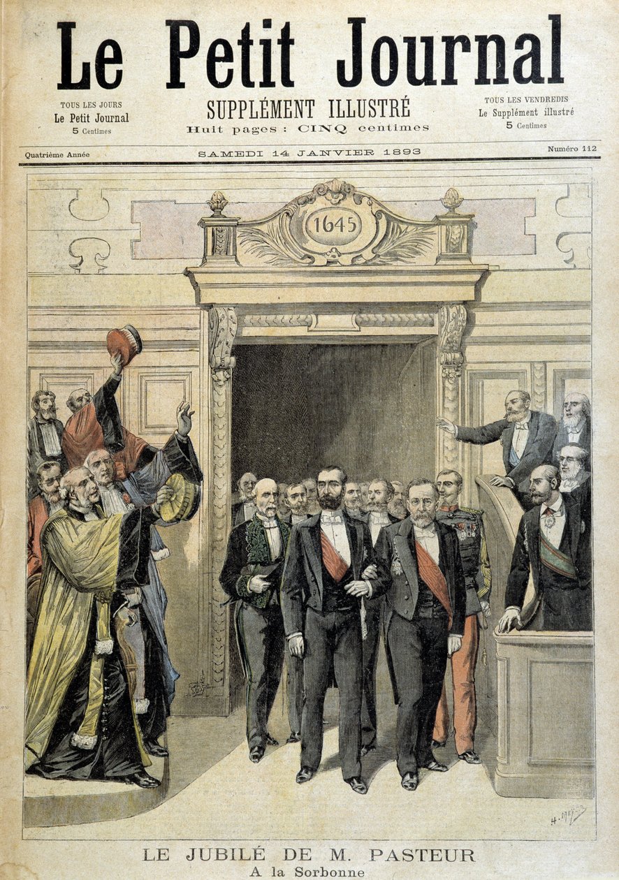 O jubileu do Sr. Pasteur na Sorbonne - no "Le Petite Journal" de 14/01/1893 de Henri Meyer