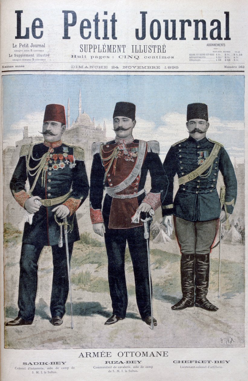 Exército otomano, 1895 de Henri Meyer