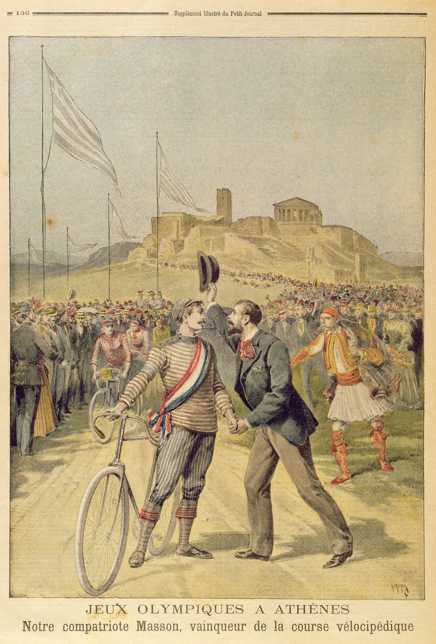 Paul Masson, ilustração de &39;Le Petit Journal&39;, 26 de abril de 1896 de Henri Meyer