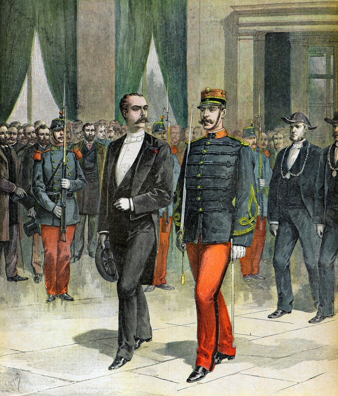 Retrato de Casimir Perier de Henri Meyer