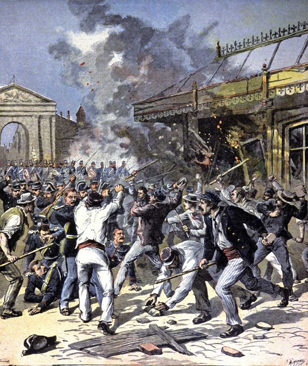 Tumultos em Bordéus de Henri Meyer