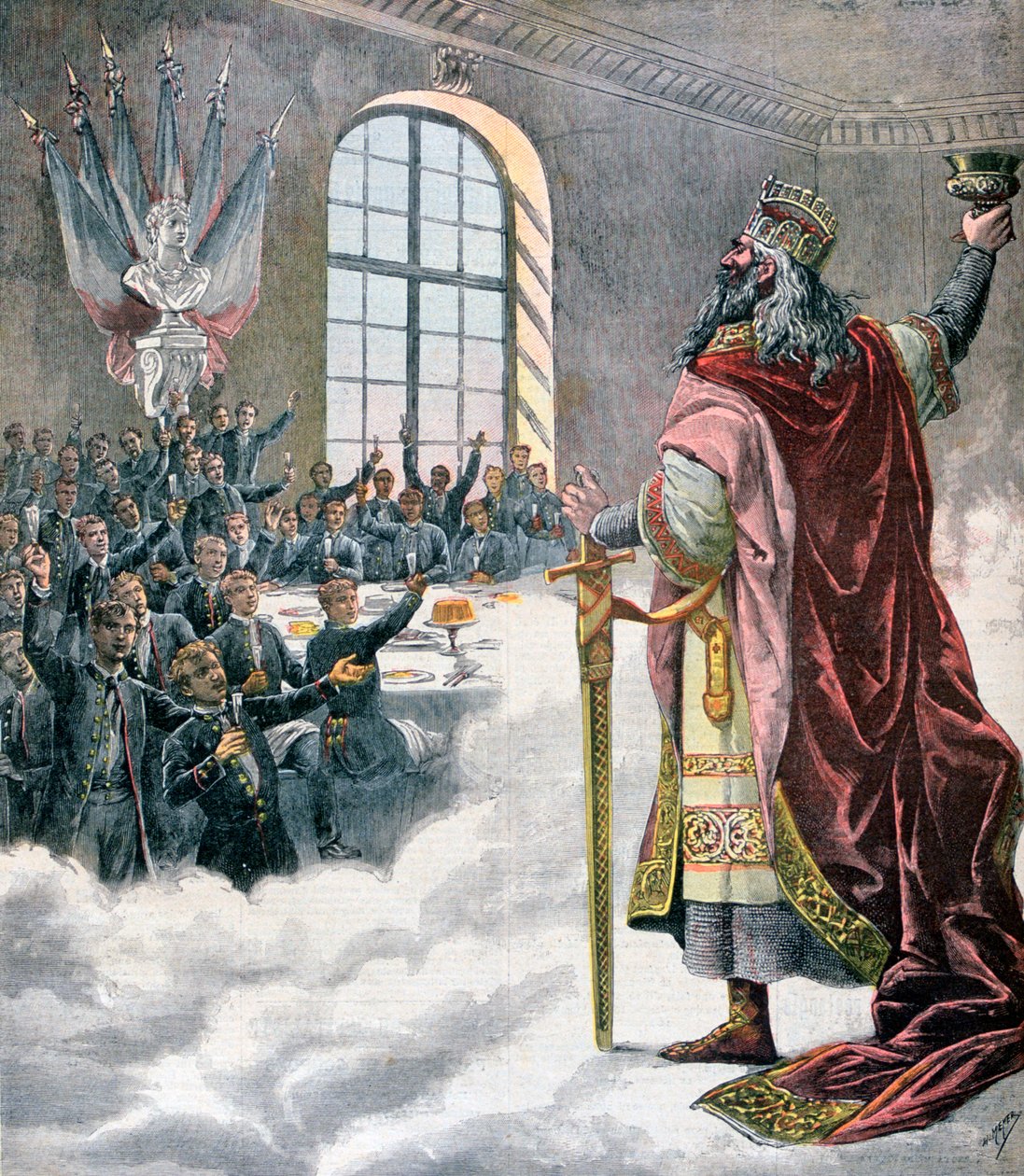 São Carlos Magno, 1892 de Henri Meyer