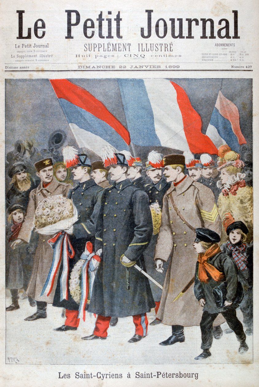 Saint Cyriens, São Petersburgo, Rússia, 1899 de Henri Meyer