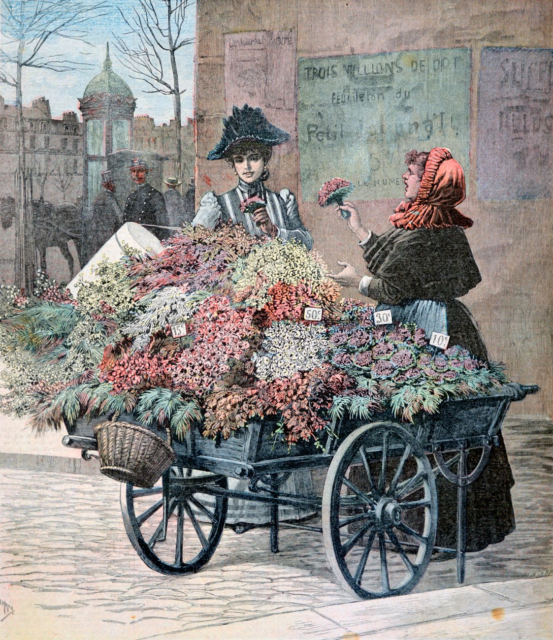 Primavera em Paris, 1891 de Henri Meyer