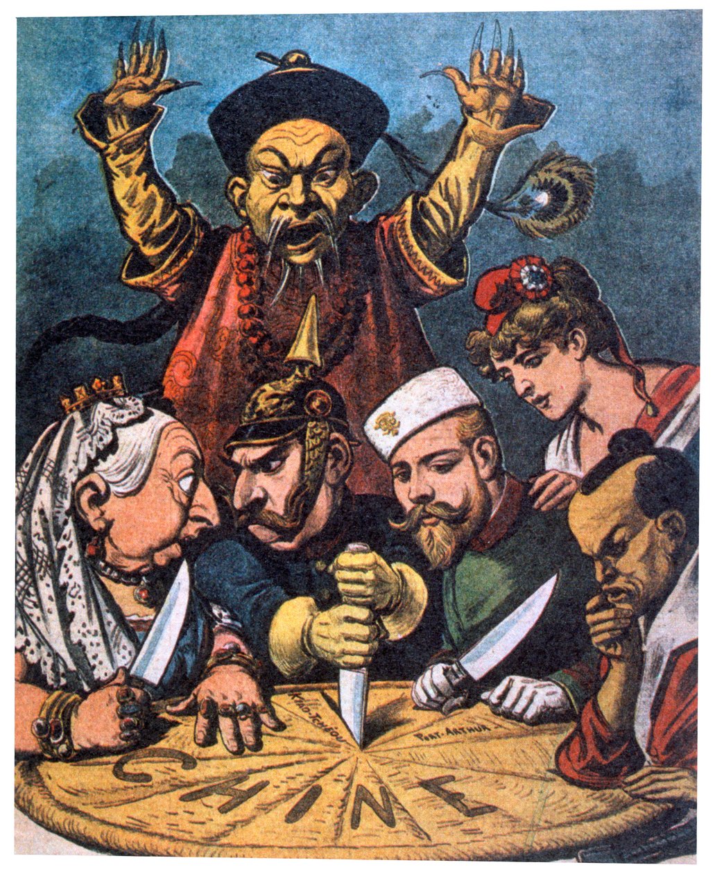 O bolo chinês, 1898 de Henri Meyer