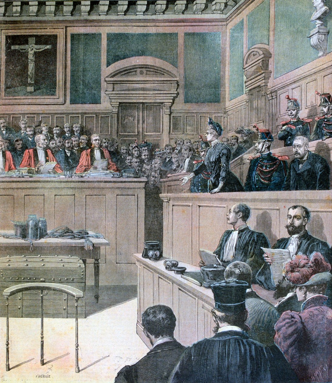 O caso Gouffe, 1890 de Henri Meyer
