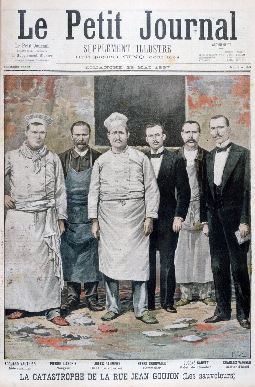 O desastre da Rue Jean-Goujon, Paris, 1897 de Henri Meyer