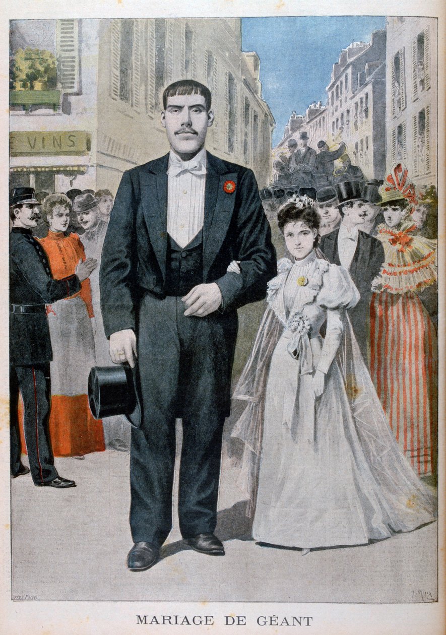 O casamento de um gigante, 1897 de Henri Meyer
