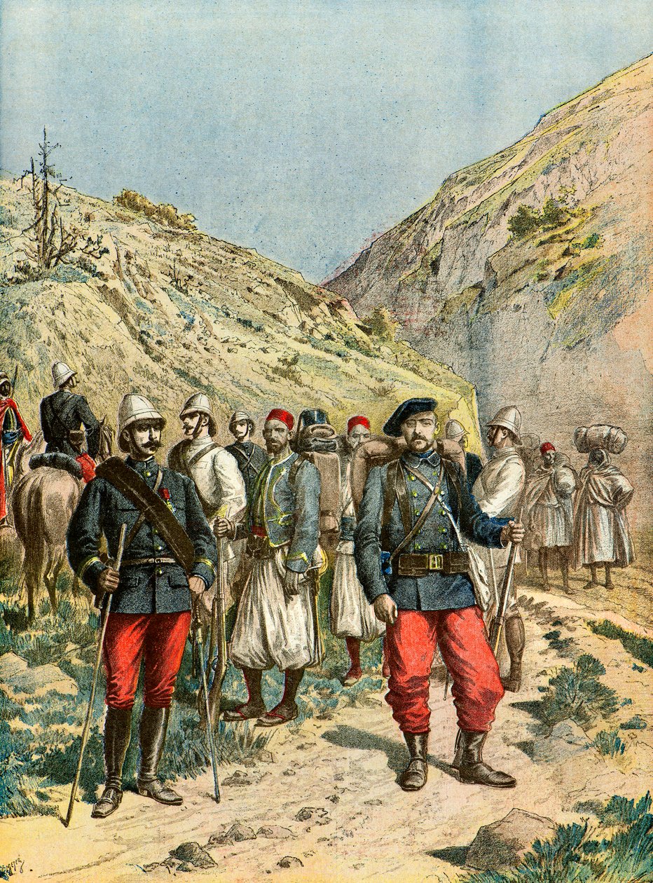 Uniformes do exército francês de Henri Meyer