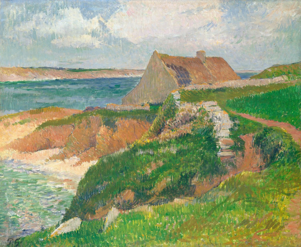 A Ilha de Raguenez, Bretanha de Henri Moret