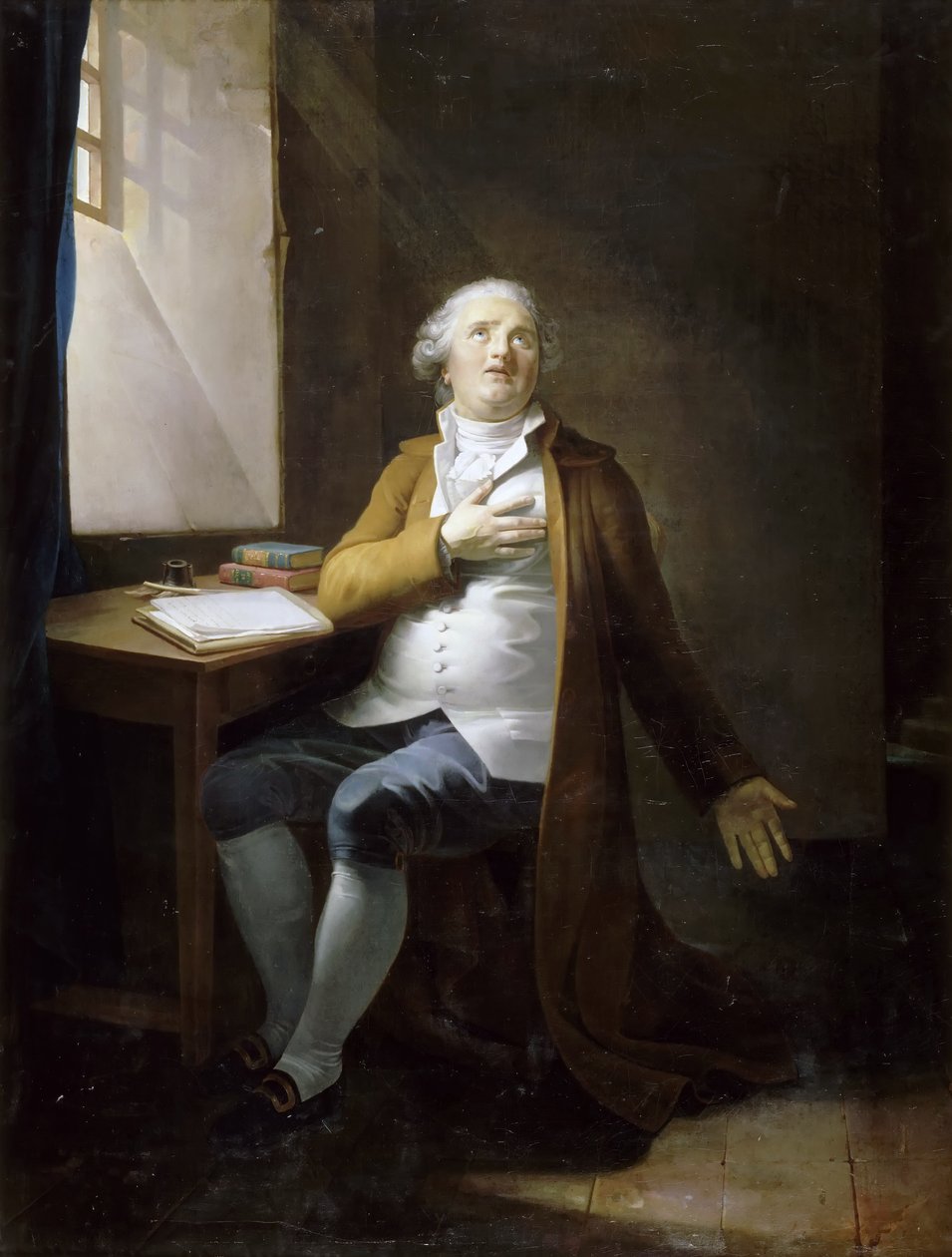 Luís XVI no templo de Henri Pierre Danloux
