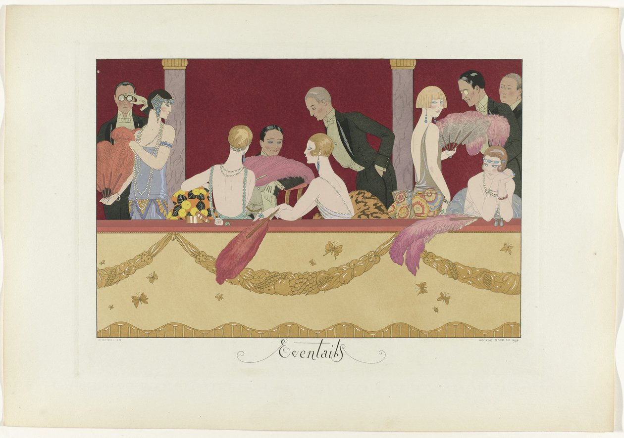 Joie de vivre: Le Bonheur du Jour ou Les Graces à la Mode
Le Bonheur du Jour ou Les Graces à la Mode: Eventails (título sobre o objecto)
Le Bonheur du Jour ou Les Graces à la Mode (título da série) de Henri Reidel