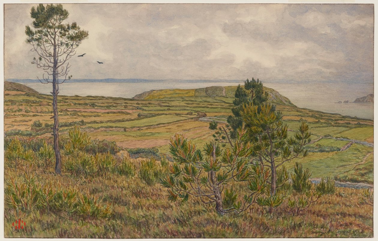 Baía de Douarnenez. Morgat de Henri Rivière