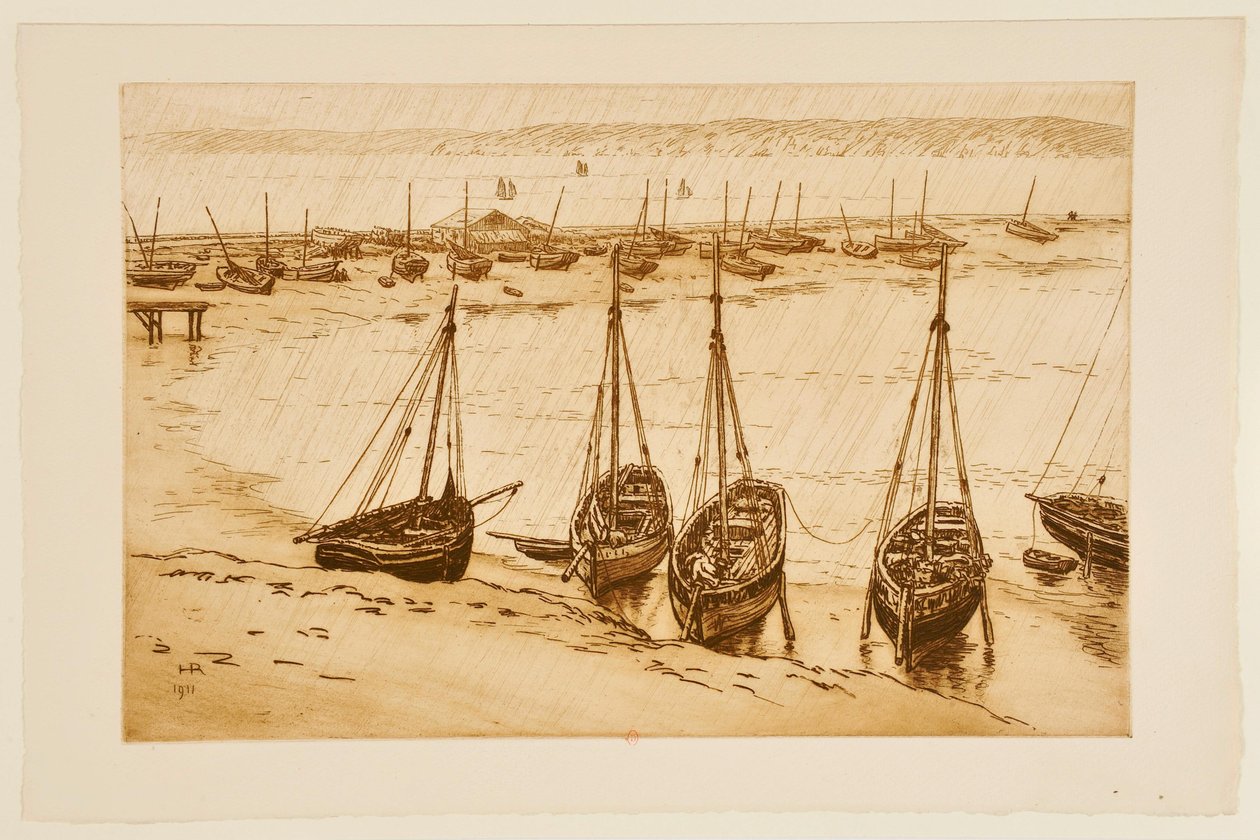 [Pequena cabana] de Henri Rivière