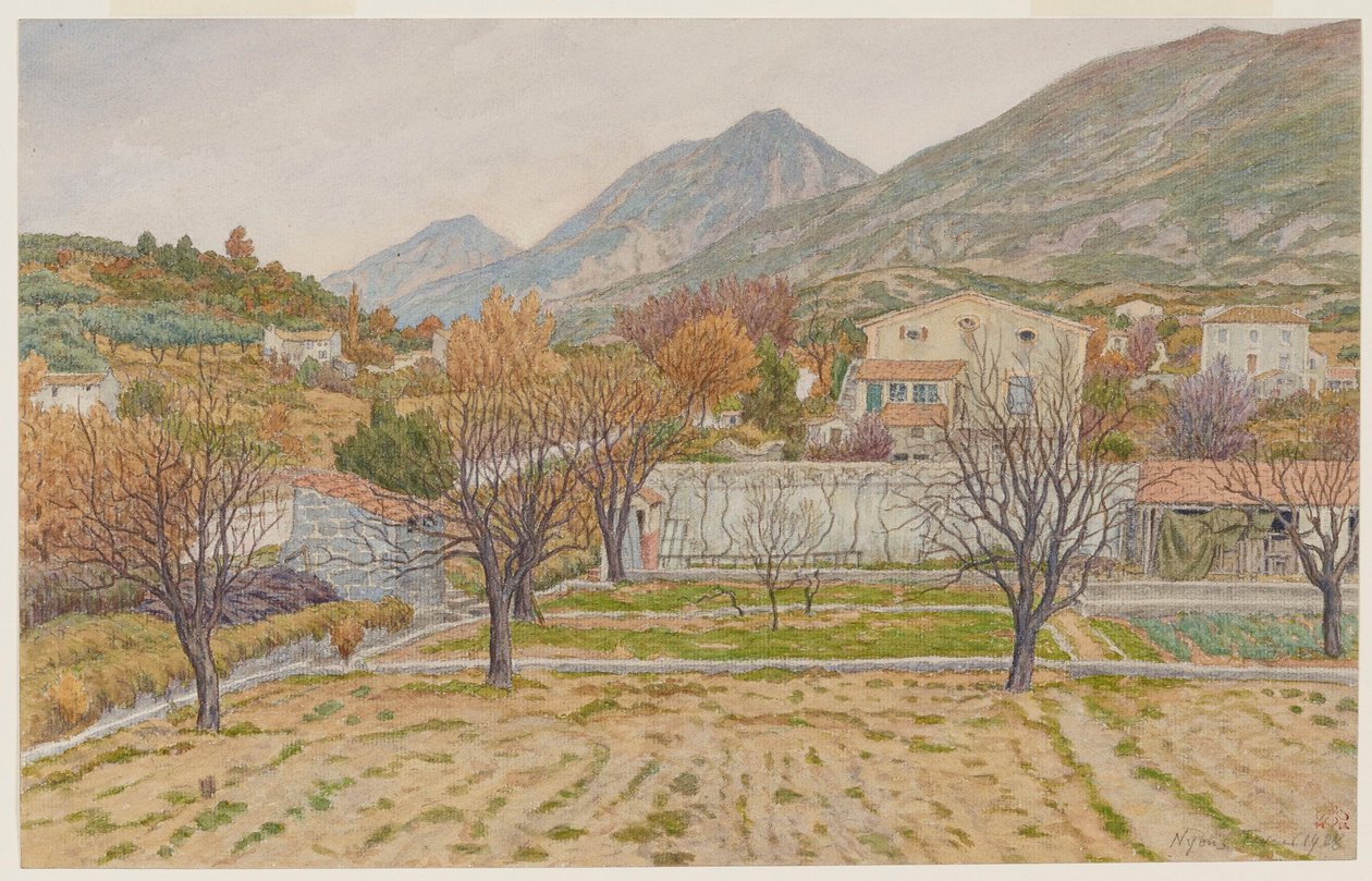 Umgebung von Nyons de Henri Rivière
