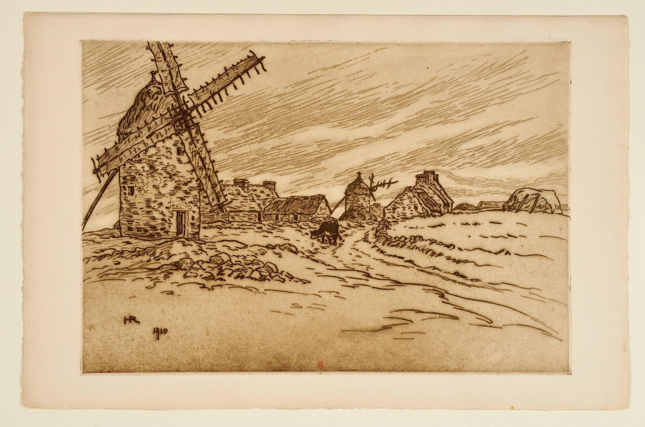 [Moinhos de La Palue] de Henri Rivière