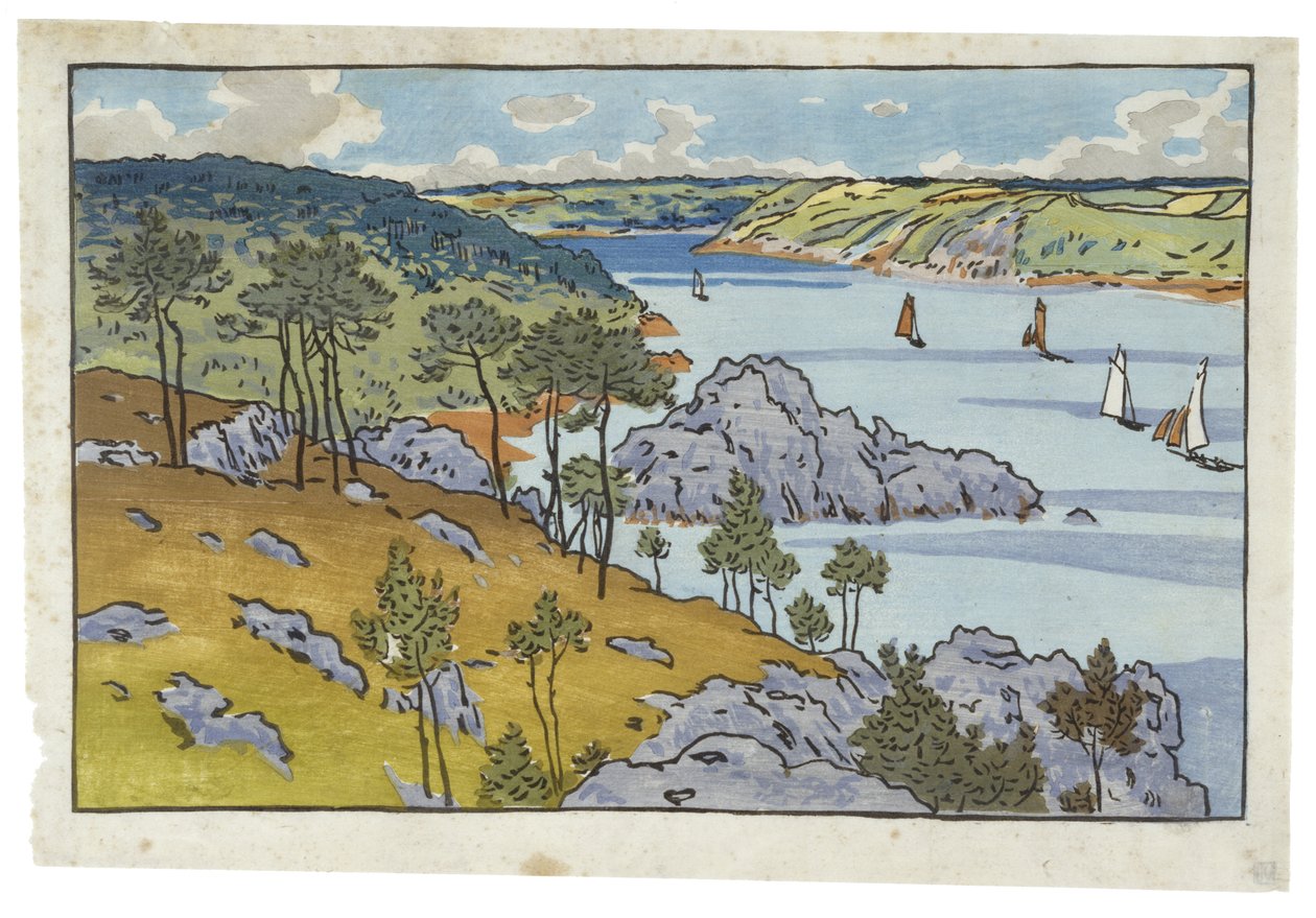 Boca da Trieux em Loguivy de Henri Rivière