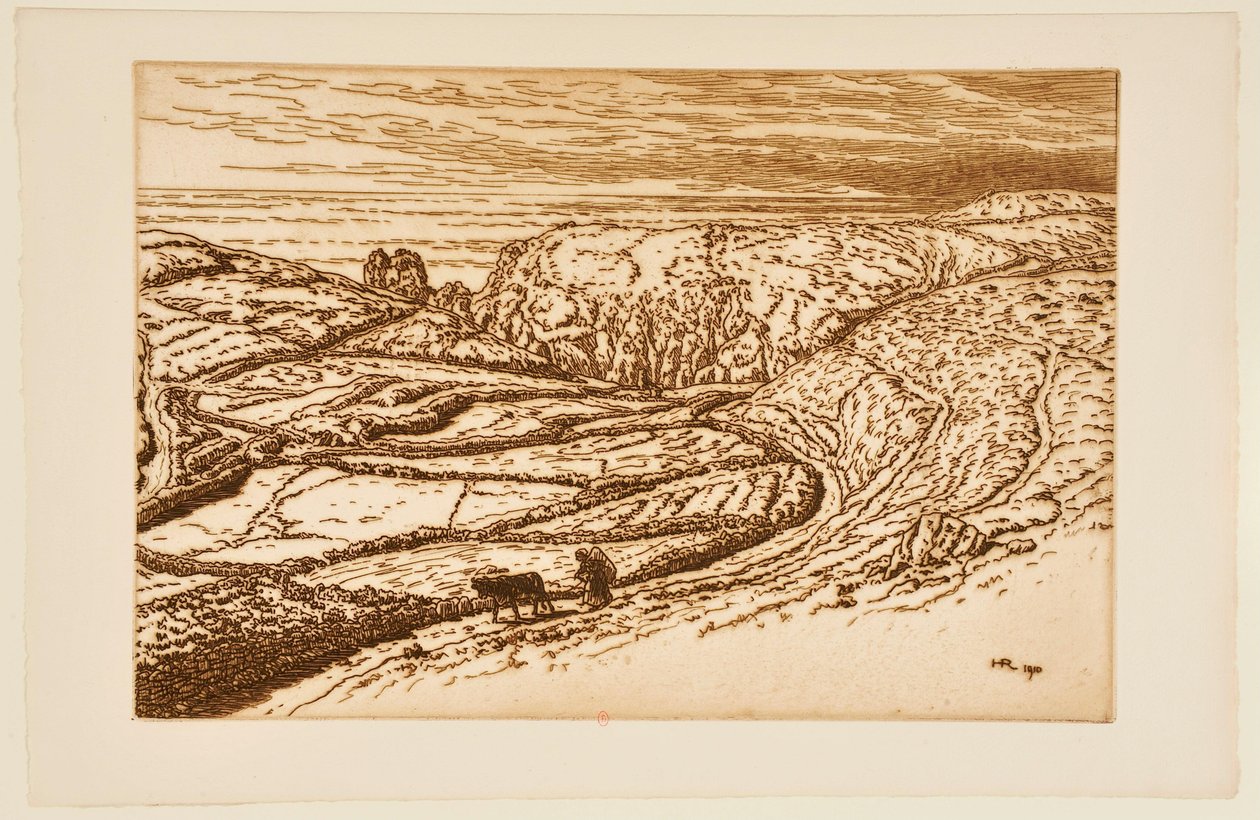 [Paisagem bretã] de Henri Rivière