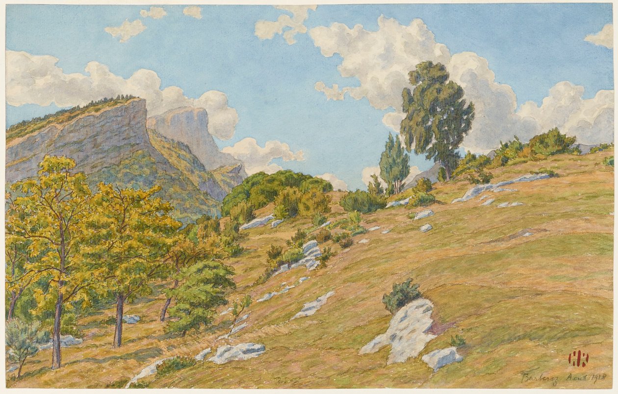 Plateaux de Barberaz de Henri Rivière